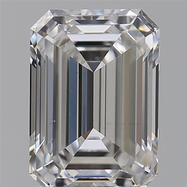 1.59 ct. emerald Lab Grown Diamond front image