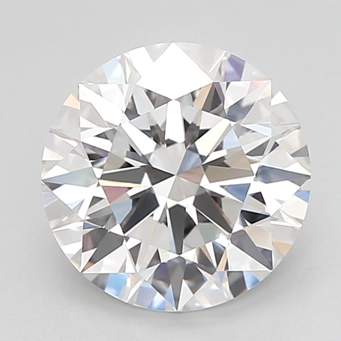 2.55 ct. round Lab Grown Diamond front image