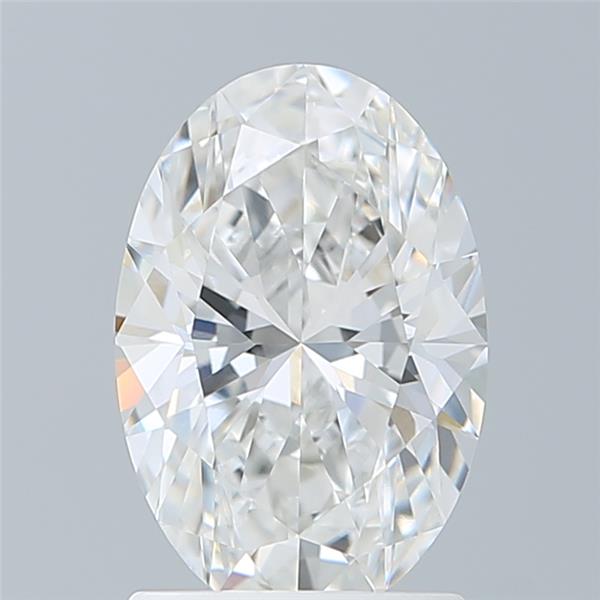 1.70 ct. oval Lab Grown Diamond front image