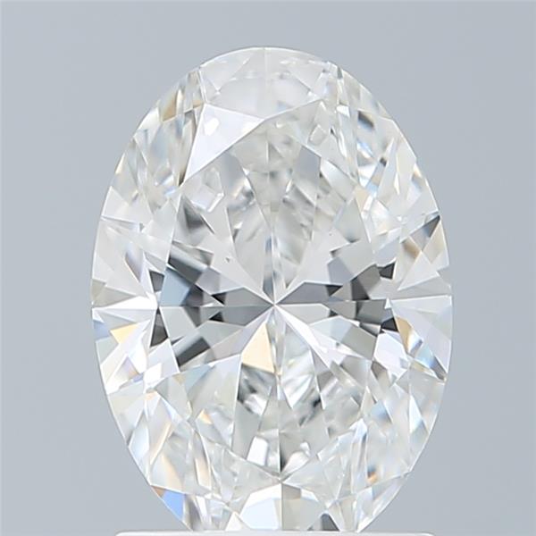 1.56 ct. oval Lab Grown Diamond front image