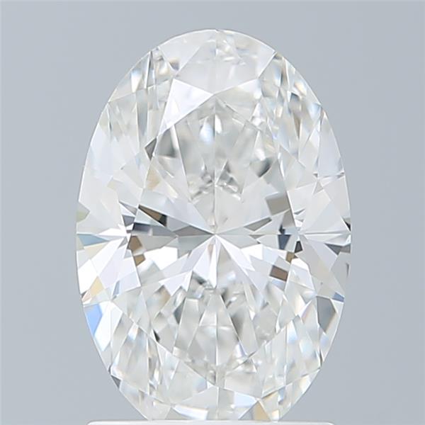 1.66 ct. oval Lab Grown Diamond front image