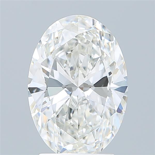 2.52 ct. oval Lab Grown Diamond front image