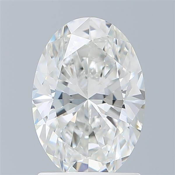 1.57 ct. oval Lab Grown Diamond front image