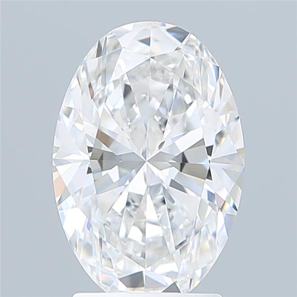2.60 ct. oval Lab Grown Diamond front image