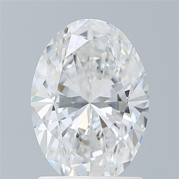 1.57 ct. oval Lab Grown Diamond front image