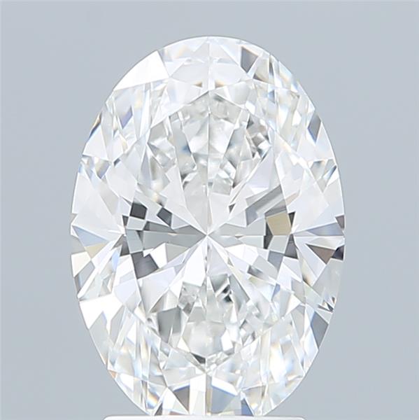 2.93 ct. oval Lab Grown Diamond front image