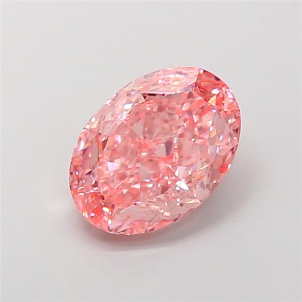 3.08 ct. oval Lab Grown Diamond front image