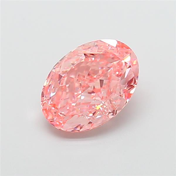 3.02 ct. oval Lab Grown Diamond front image