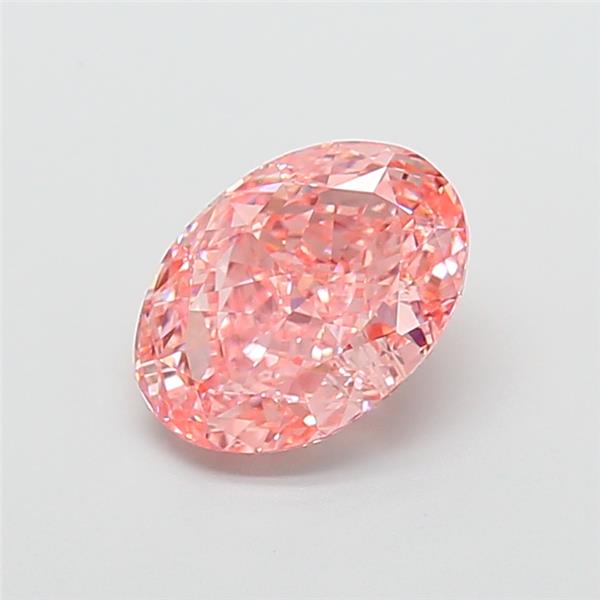 3.05 ct. oval Lab Grown Diamond front image