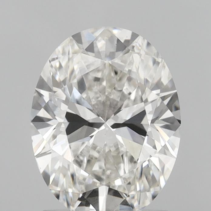 1.76 ct. oval Lab Grown Diamond front image