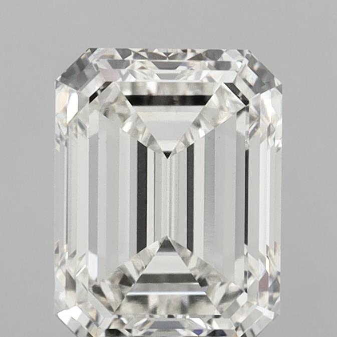 2.53 ct. emerald Lab Grown Diamond front image