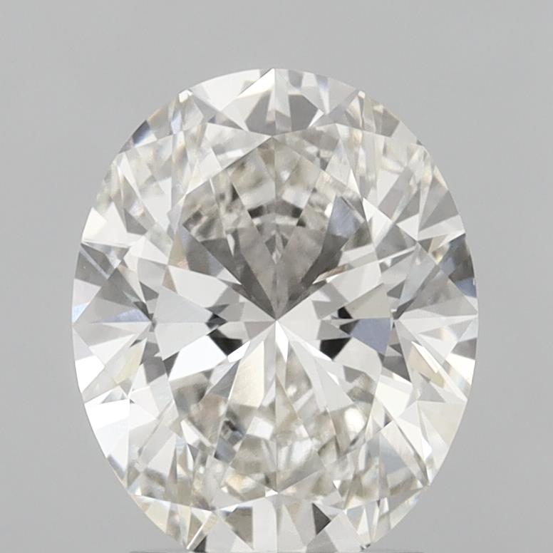 2.56 ct. oval Lab Grown Diamond front image