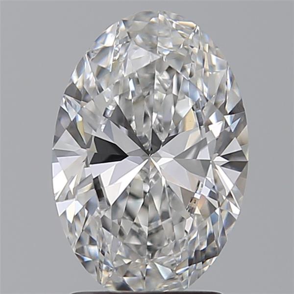 2.03 ct. oval Lab Grown Diamond front image