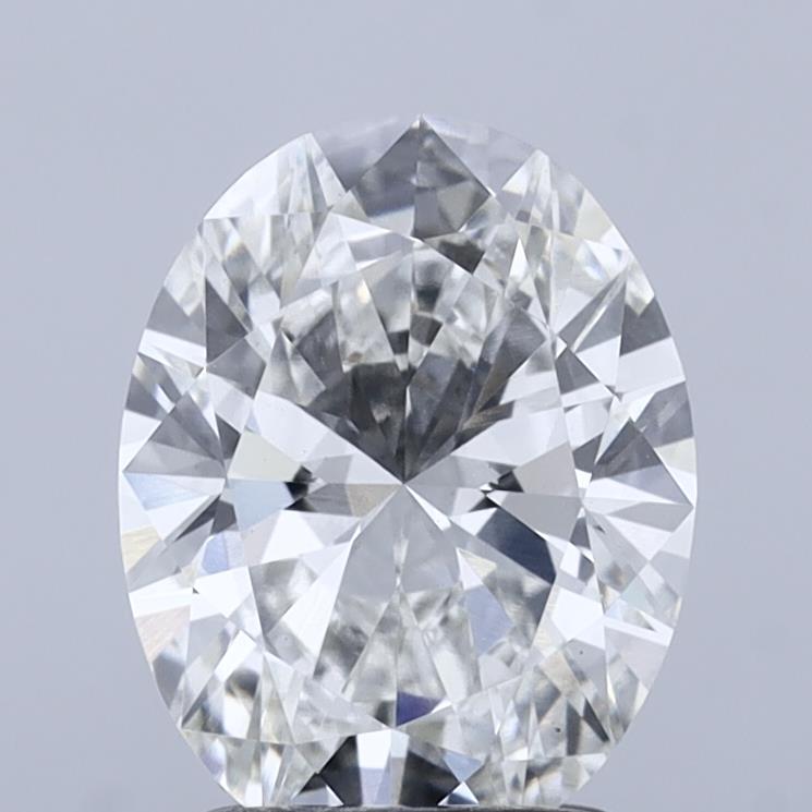 1.73 ct. oval Lab Grown Diamond front image
