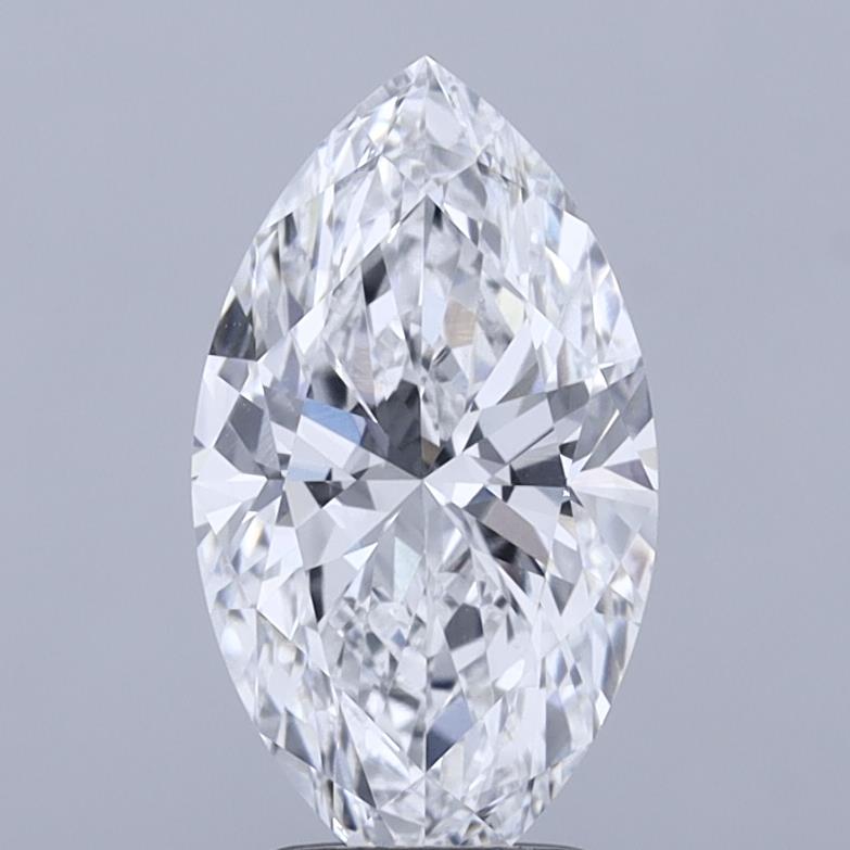 2.54 ct. marquise Lab Grown Diamond front image
