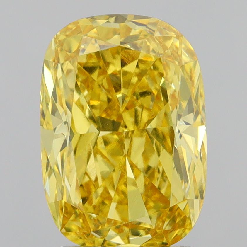 2.45 ct. cushion Lab Grown Diamond front image