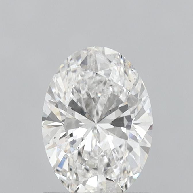 1.23 ct. oval Lab Grown Diamond front image