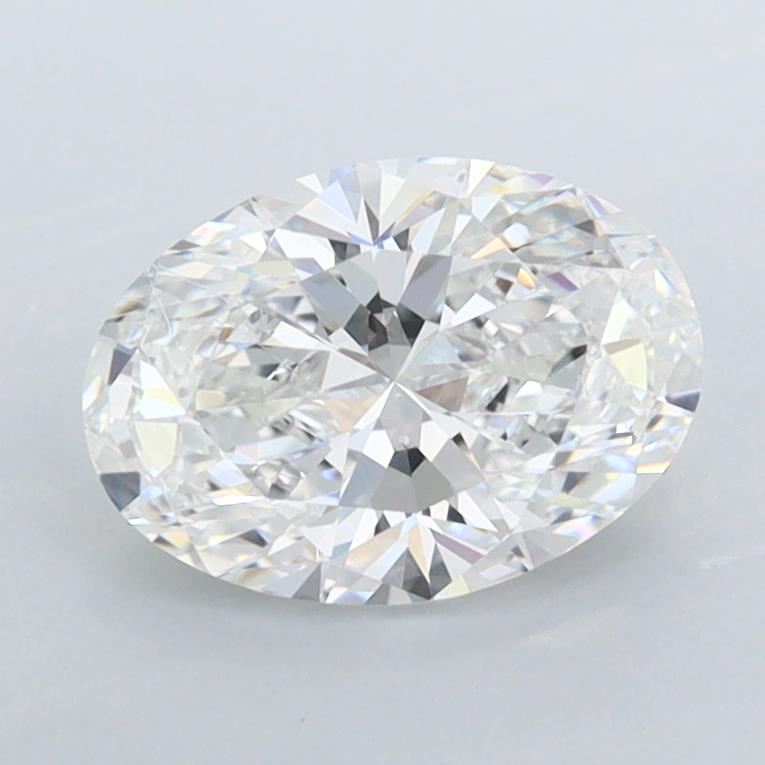 1.27 ct. oval Lab Grown Diamond front image