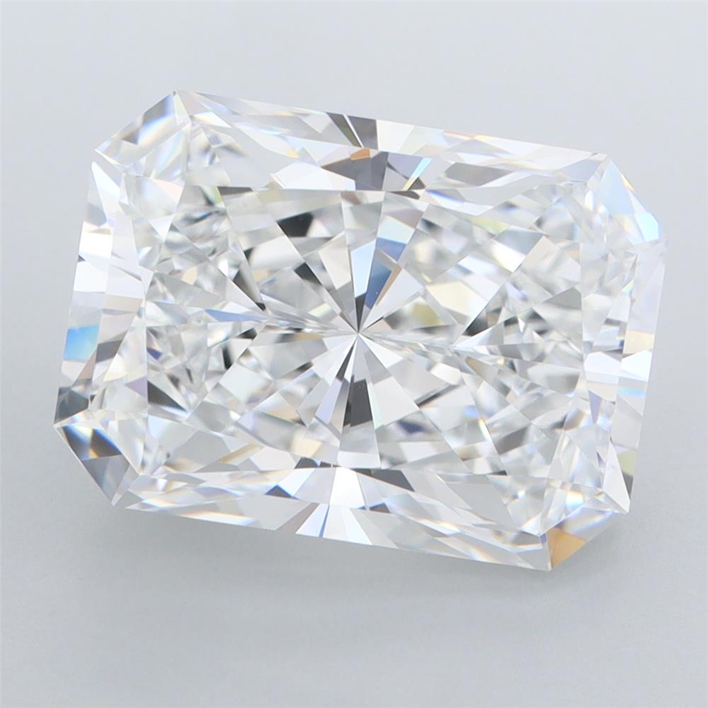 6.18 carat e FL EX Cut IGI radiant diamond