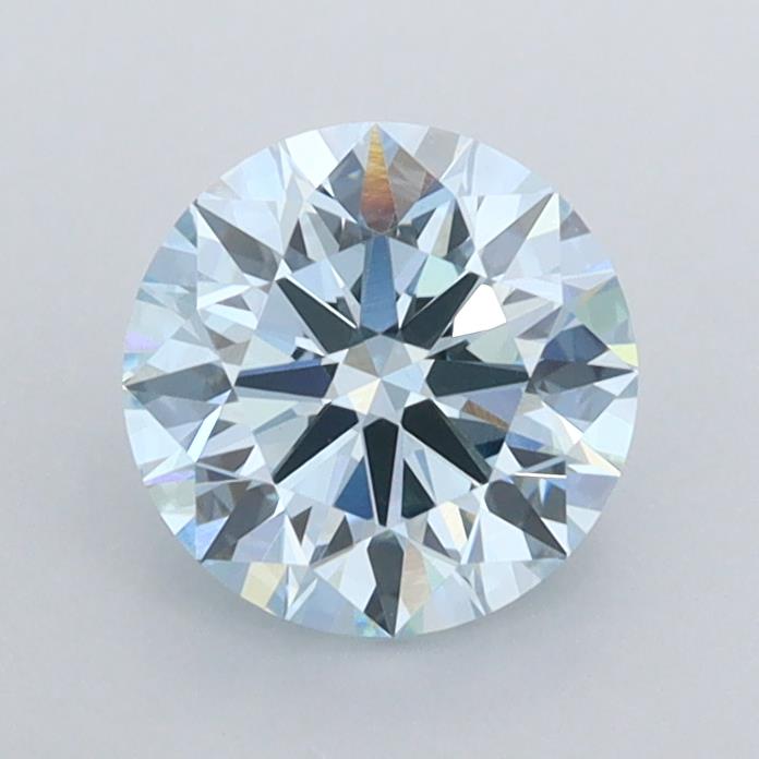 1.05 carat fancy intense  blue VVS2 ID Cut IGI round diamond