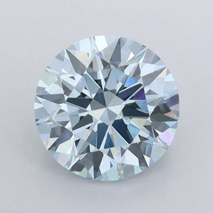 1.04 carat fancy intense  blue VS1 ID Cut IGI round diamond