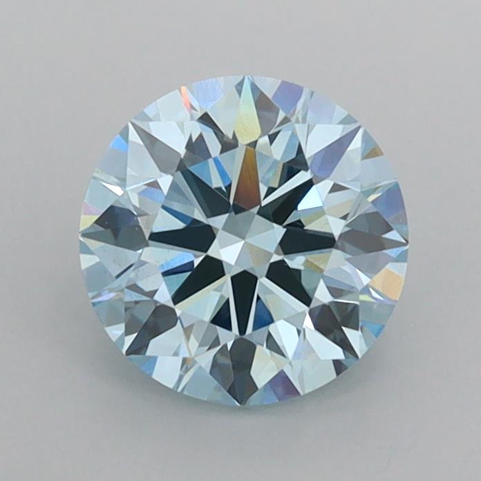 1.06 carat fancy intense  blue VS1 ID Cut IGI round diamond