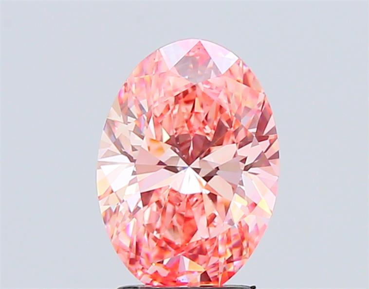 2.69 ct. oval Lab Grown Diamond front image