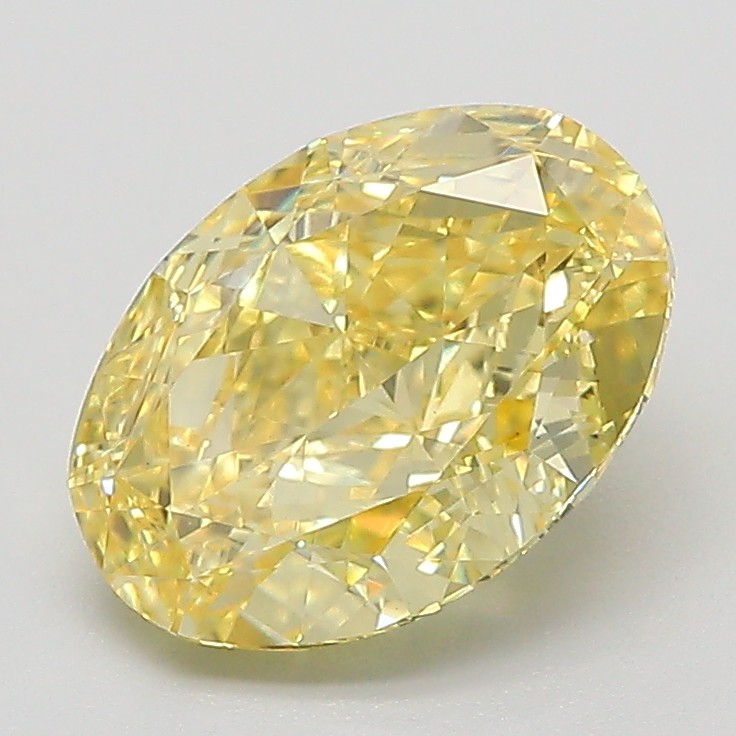 2.10 ct. oval Lab Grown Diamond front image