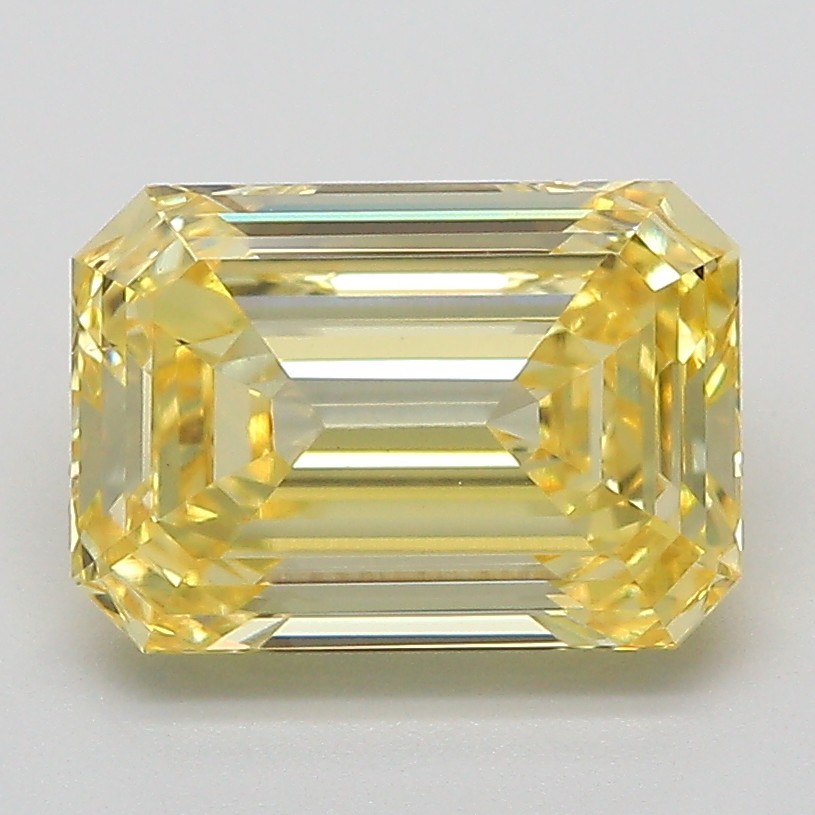 2.54 ct. emerald Lab Grown Diamond front image