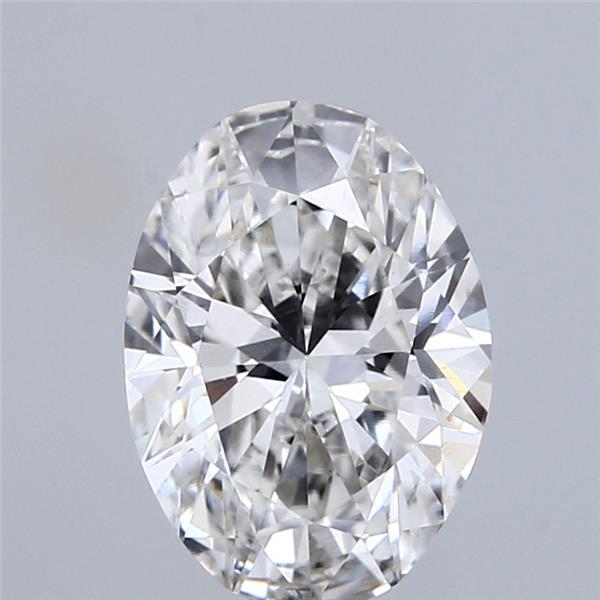 2.12 ct. oval Lab Grown Diamond front image