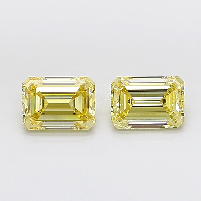 2.03 ct. emerald Lab Grown Diamond front image