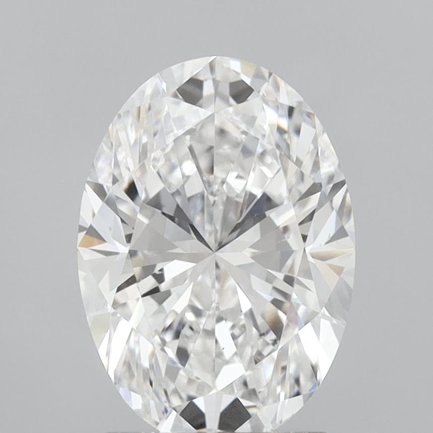 2.50 ct. oval Lab Grown Diamond front image