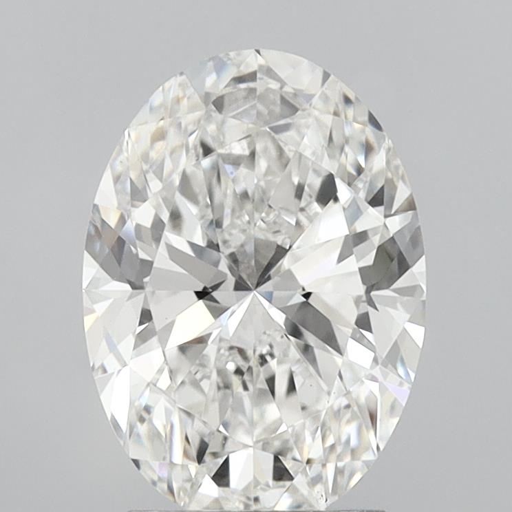 2.76 ct. oval Lab Grown Diamond front image