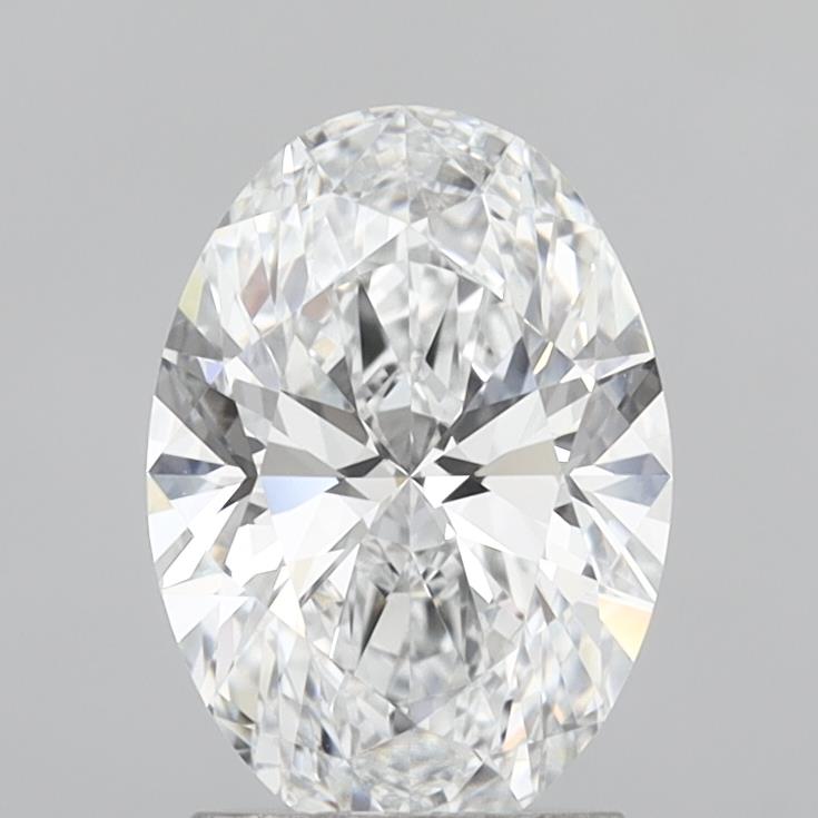 2.05 ct. oval Lab Grown Diamond front image