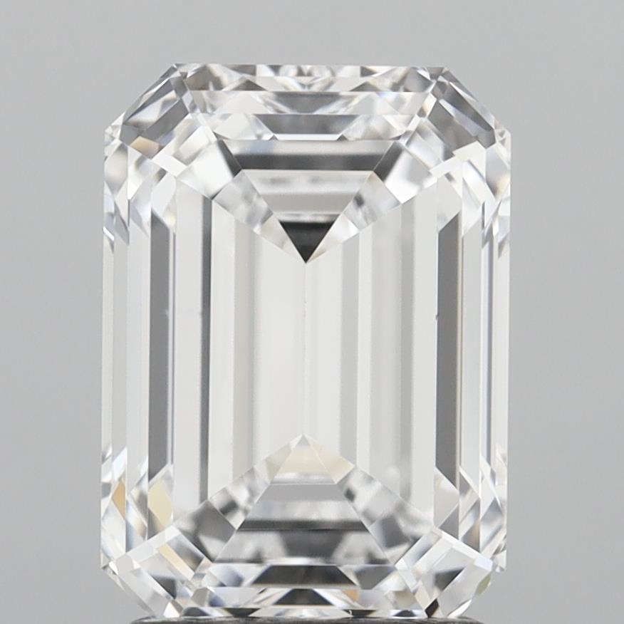 2.72 ct. emerald Lab Grown Diamond front image