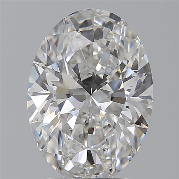 3.03 ct. oval Lab Grown Diamond front image