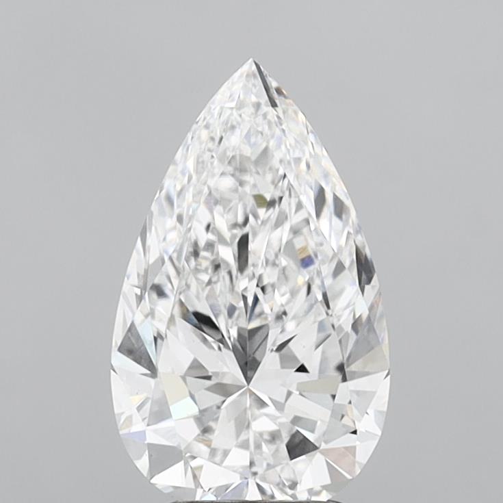 3.01 ct. pear Lab Grown Diamond front image