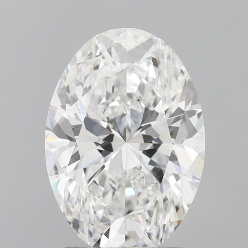 3.02 ct. oval Lab Grown Diamond front image