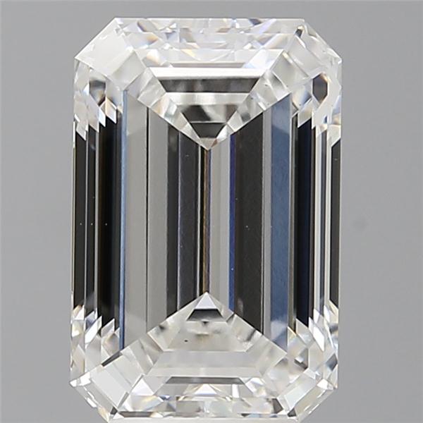 4.56 ct. emerald Lab Grown Diamond front image