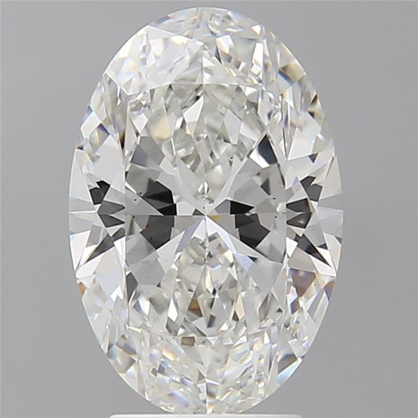 3.55 ct. oval Lab Grown Diamond front image