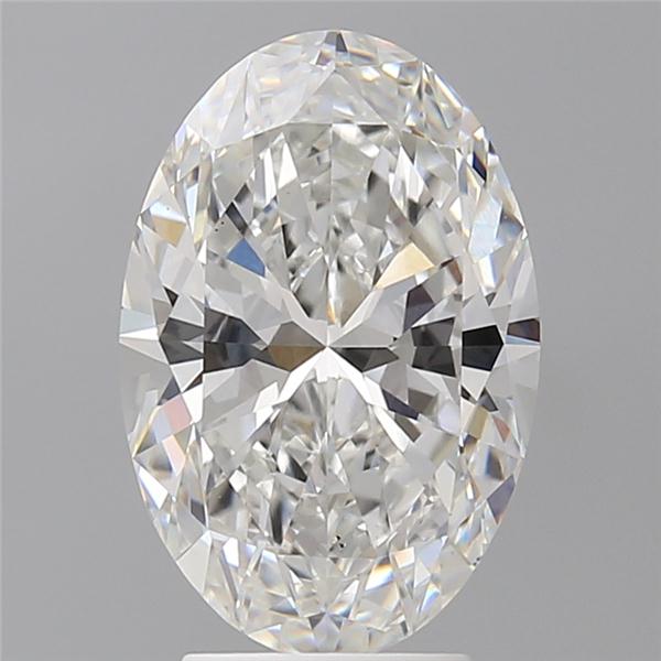 4.03 ct. oval Lab Grown Diamond front image