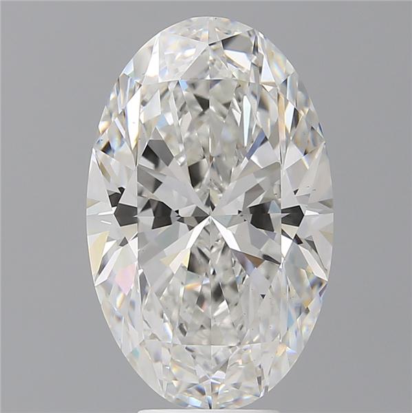 7.02 ct. oval Lab Grown Diamond front image