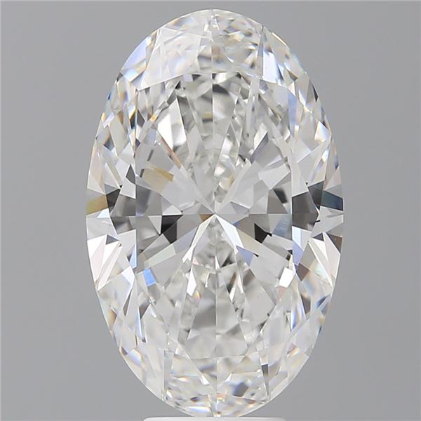 7.56 ct. oval Lab Grown Diamond front image