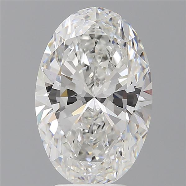 4.10 ct. oval Lab Grown Diamond front image