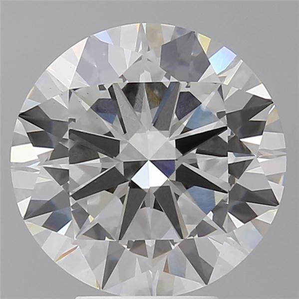 5.54 ct. round Lab Grown Diamond front image