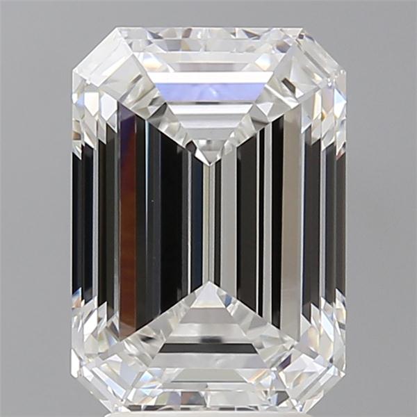 4.03 ct. emerald Lab Grown Diamond front image