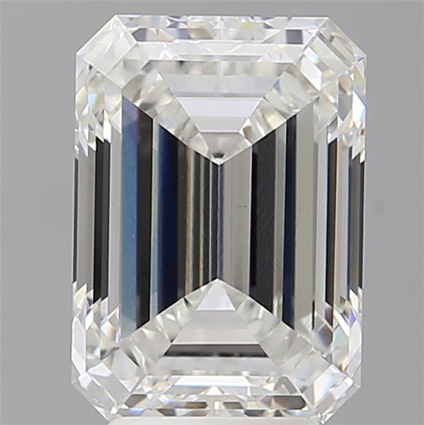 4.54 ct. emerald Lab Grown Diamond front image