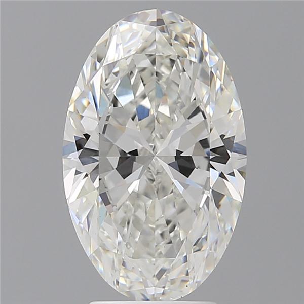4.03 ct. oval Lab Grown Diamond front image