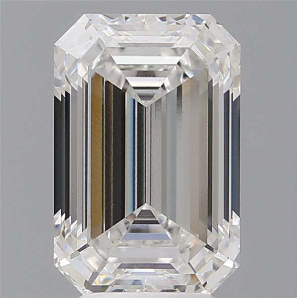 4.58 ct. emerald Lab Grown Diamond front image