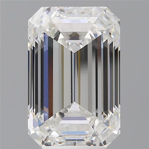 6.54 ct. emerald Lab Grown Diamond front image